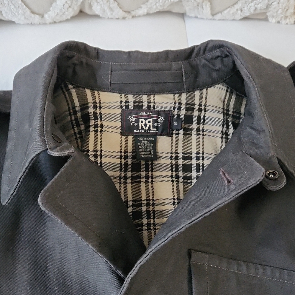 Ralph Lauren Double RR Men's Charcoal Jacket